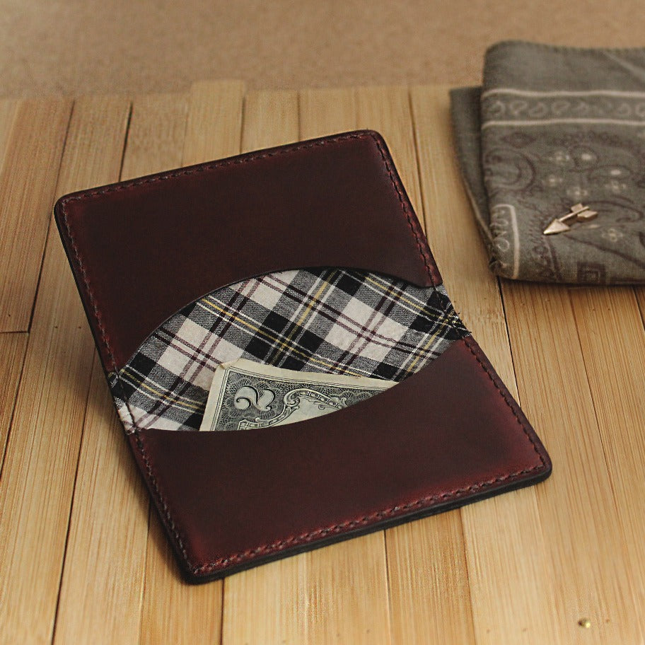 Tartan Pocket Wallet