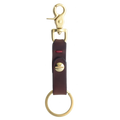 Swivel Clip Keychain (Brown)